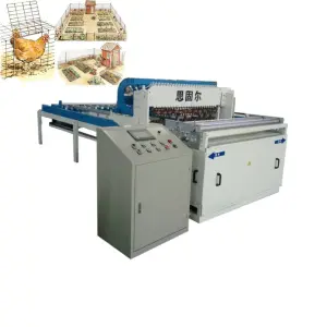 Automatic Chicken Cage Welded Mesh Machine Metal & Metallurgy Machinery for Poultry Cages
