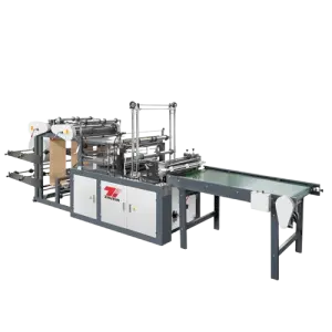 Automatic High Speed Bottom Seal Polythene Pp Bopp Film Plastic Garbage Courier Shopping Bag Making Machine for Sock