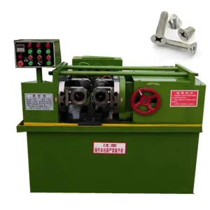 High Speed Hydraulic Rebar Screw Making Machine Thread Rolling Machine