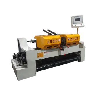 Fully Automatic Double Head Pipe Chamfering Machine for Round and Square Tube Deburring Size 50 Steel Pipe Beveling Machine