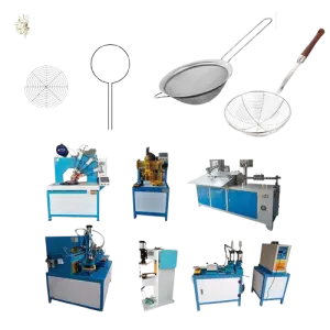 Wire Mesh Spider Sieve Colander Strainer Skimmer Spoon Making Machine