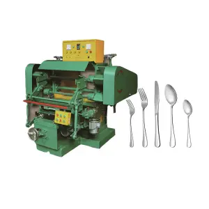Sun Glory Automatic Production Line Manufacturing Stainless Steel Cutlery Making for Double Wheel Plane Polishing Machine