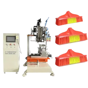Meixin Automatic 2 Axis Tufting Machine Household Clearing Broom Plastic Cleaning Brush Making Machine
