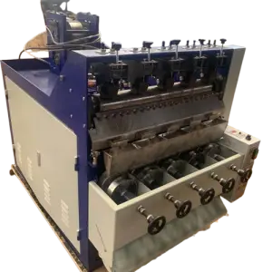 Dish Wash Mesh Scourer Knitting Machine Stainless Steel Scrubber Making Machine Steel Wool Scourer Making Machine