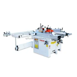 SICAR C300 5 in 1 Combined Woodworking Machine Spindle Moulder/Surface Planer/Thicknesser/Mortiser/Sliding Table Saw Machine