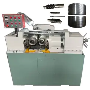 Automatic Hydraulic Thread Rolling Machine with Axial (running Wheel)/Radial (Fixed) Wire Roller