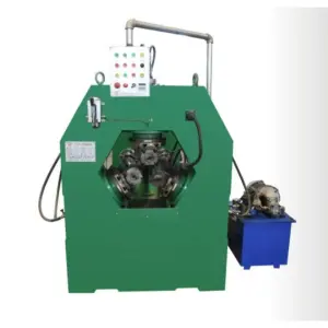 Hydraulic Three-axis Thread Rolling Device Automatic Feeding Thread Rolling Machine Grooving Machine Grooving Machine