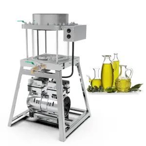 Home Vacuum Peanut/Soybean/olive Edible Oil Filtration Cooking Oil Filter Machine
