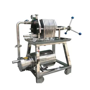 Portable Cooking Oil Filter Press Edible Oil Filtration Machine