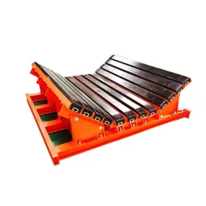 Wear Resistant Rubber Conveyor Belt for Crusher BOP Type Shock Absorptive Impact Buffer Bed for Coal Mining Forged Processing