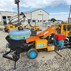 Mini Diesel Concrete Pump 60m Vertical Conveying Distance Motor for Engineering Construction Machinery