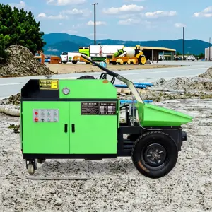 Diesel Powered Electric Concrete Delivery Pump for Building for Bridge Tunnel Water Conservation Projects Core Component Engine