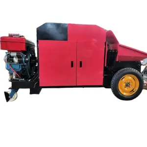 Concrete Pump Concrete Delivery Pump for Exporting Portable Trailer Concrete Conveying Pump With Diesel Engine