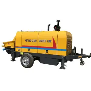 Vertical Conveying Distance Small-Sized Diesel Electric Concrete Delivery Pump
