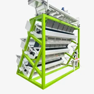 Automatic CCD Optical 3 Stages Tea Colour Separator Machine for Green Black Red Tea Color Sorting
