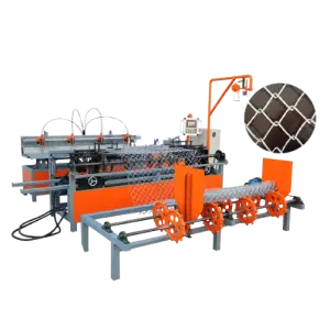 Industrial Crimped Wire Mesh Making Machines Automatic Wire Net Fencing Equipment