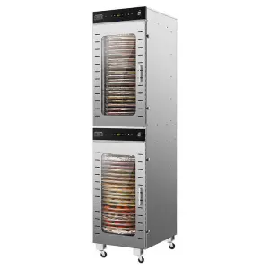 40 Rotate Trays Fruit Drying Machine Industrial Commercial Stainless Steel Fruits Vegetables Food Dehydrator