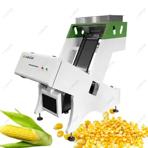 800-1500kg/h Corn Color and Shape Sorter with Multiple Selection Function for Sorting Corn by Color Shape