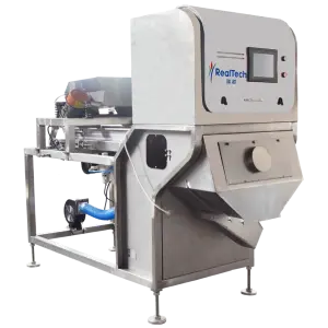 Multi-function Belt Type Color Sorter for Cashew Nuts,garlic,chilli,walnut Sorting Process Machine