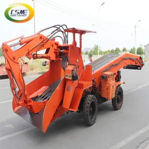 Zwy-50 Conveyor & Scraper Hydraulic Diesel Underground Mine Wheel Tunnel Crawler Slag Remover Mining Mucking Loader