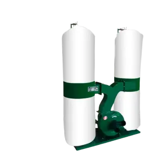 1.5kw - 7.5kw Industrial Cyclone 220v 380v Dust Collector Woodworking Extractor System With Filter Vacuum Bag