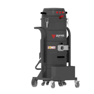 220V/110V Industrial Vacuum Cleaner Steel Head 3 Ametek Motors 80L Wet Dry Capacity Two-Stage Filtration System Electric