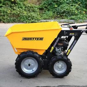 Flexible 6.5 Hp 4X4 Wheelbarrow With Engine for Construction Site