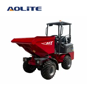 EWD16 Battery Powered 4 Wheel Electric Wheel Dumper 1.6ton Mini Front End Compact Battery Wheel Dumper