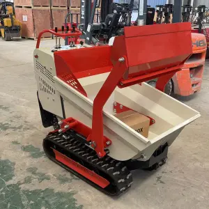 6.5Hp Max Load Weight 500Kg Crawler Mini Tracked Dumper Ht500 Smaller Truck