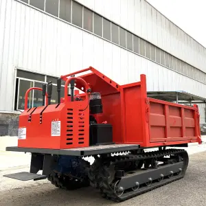 Mini Dumper 5 Ton diesel Power Engine Hydraulic Crawler Dumper Farm Small Haulage Dumper