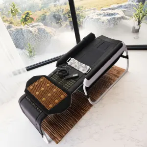 Pop Relax Spa Korean Electric Infrared Roller Heating Robotic Health Care Jade Stone Master Spine Therapy V3 V4 Massage Bed