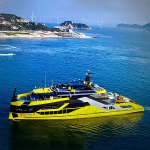 62-Meter/368-Passenger Themed Luxury Mini Cruise Ferry Ship