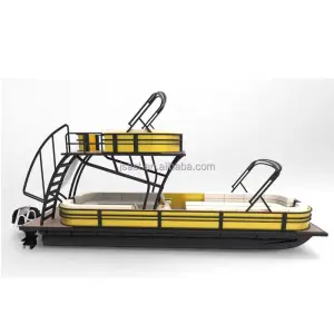 Aluminum Sightseeing Pontoon Houseboat Sail High Speed Inflatable Boats Sailing Yacht Water Sports