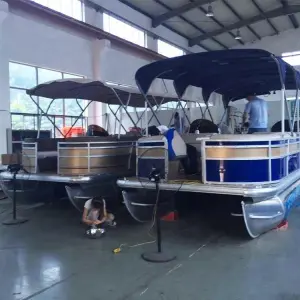 9m Gospel Brand 18 Person Houseboat Pontoon Boat Aluminum