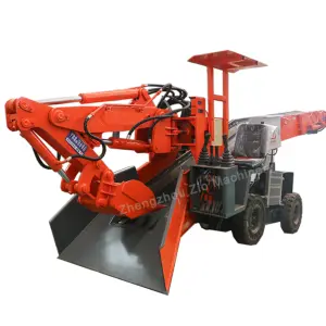 Mini Loader Underground Tunnel Scraper Loader Slag Mucking Machine