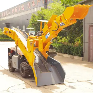 Multifunction Crawler Tunnel Rock Loader Mini Excavator Wheel Loader Mining Mucking Loader