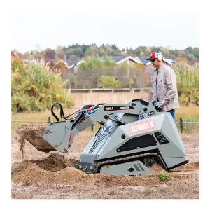 Backhoe Loader Mini Crawler Mucking Loader in Mining