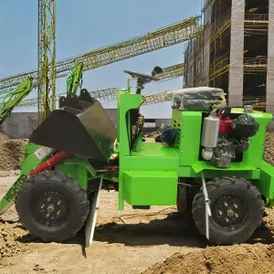 EPA Engine Mini Loader Front Electric 500kg Backhoe Loader 1 Ton Mini Wheel Loader