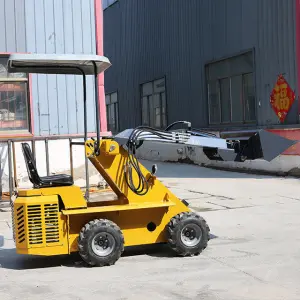Skid Steer Crawler Mini Skid Steer Loader Skid Steer With Attachments