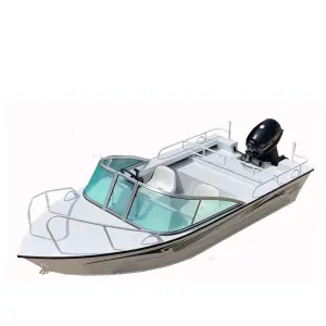 Luxury Aluminum Electric Boat Floating No Inflatable Yacht Prefab Houseboat Speed Pontoon Water Amusement