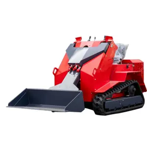 Dingo Mucking case Backhoe Crawler Compact Track Skid Steer Loader with Log Grapple