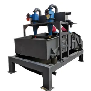 Polyurethane Dewatering Vibration Screen Filter Machine for Sludge