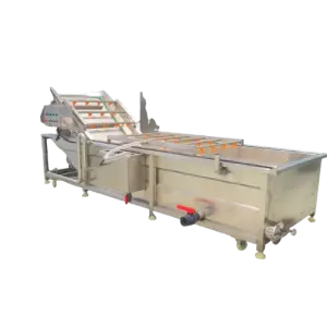 Automatic Small Potato Cassava Ginger Washing Machine Bubble air Cleaning Machine for Farm or Food