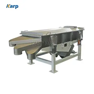 Chemical Powder Linear Vibrating Sifter Sieving Machine for Detergent Powder