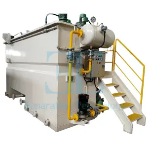 DAF System for Grease Wastewater Treatment Dissolved Air Flotation