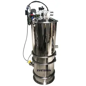 Stainless Steel Grain Vacuum Conveyor with Vibrating Screen