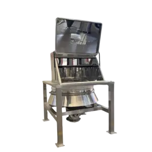 Industrial Stainless Steel Belt Small Bag Feeder Dust-Free Food Grade Grains Spice Pepper Powder Conveyors for Manufacturing