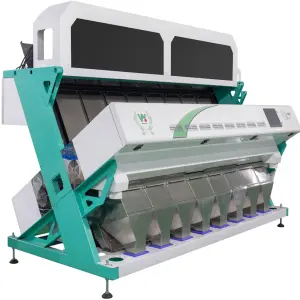 8 Chutes Sesame Color Sorter Separator Sesame Color Sorting Cleaning Machine