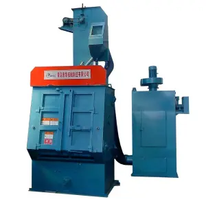Q32 Cleaning Equipment Tumble Belt Shot Blasting Machine / Shot Blast Abrator