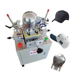 Basketball Caps Ironing Machine 5/6 Panel Hat Ironing Molding Machine for Popular Hat Processing
